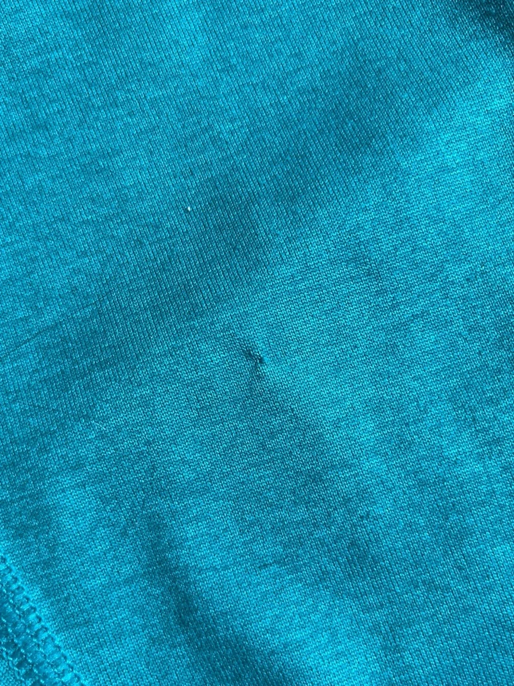 Nike swoosh teal blue long sleeve